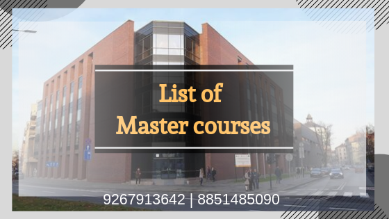 Best master courses in Poland